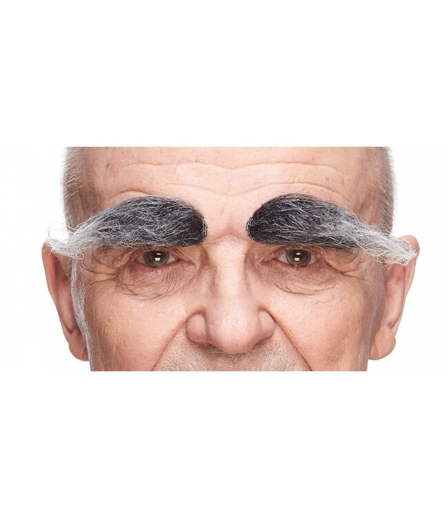 MUSTACHES EYEBROWS BLACK/GRAY