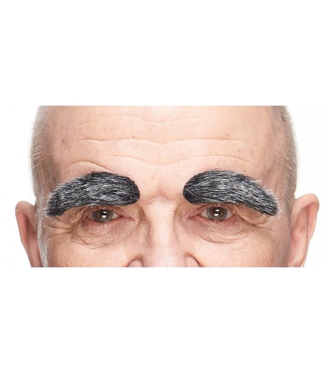 MUSTACHES EYEBROWS BLACK/GRAY