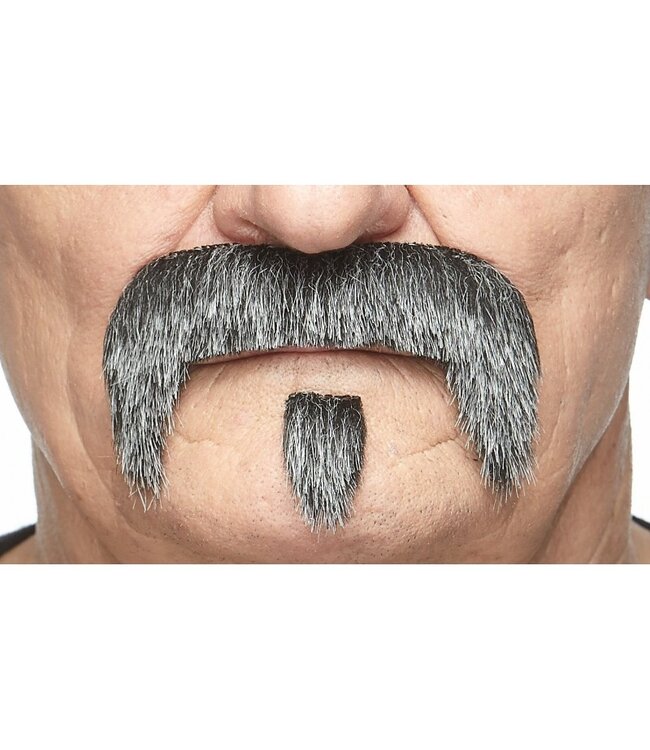 MUSTACHES MUSTACHE GOATEE BLACK/GRAY