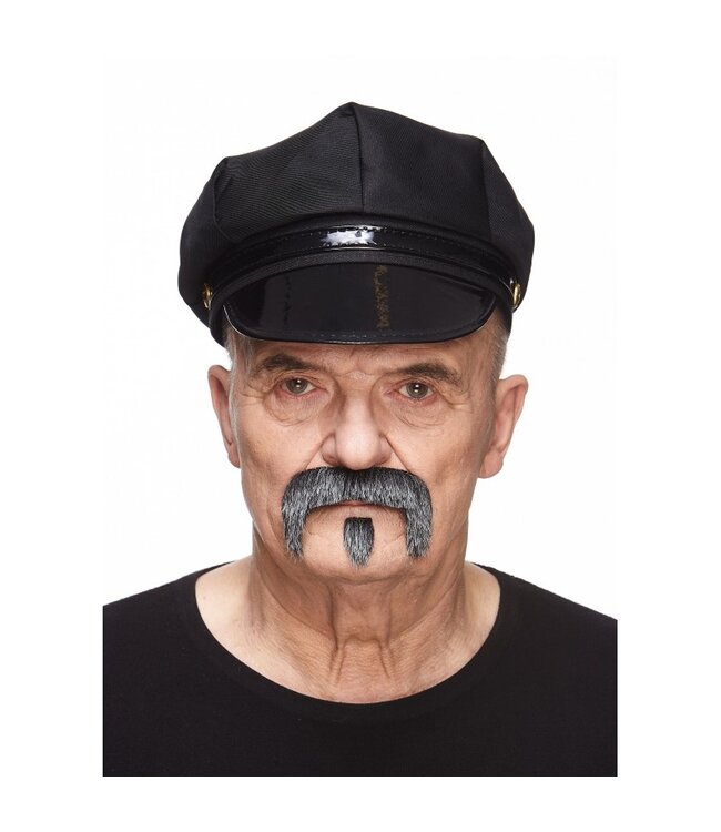 MUSTACHES MUSTACHE GOATEE BLACK/GRAY