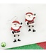 SEASONS JEWELRY DANGLE LEG SANTA EARRINGS