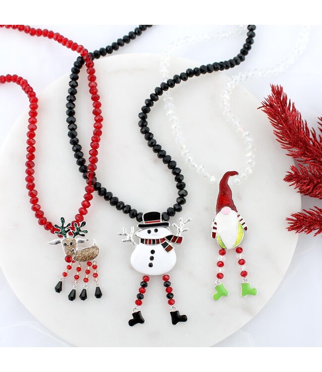 SEASONS JEWELRY DANGLE LEG REINDEER PIN/PENDANT