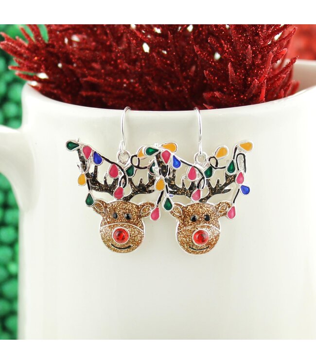 SEASONS JEWELRY REINDEER EARRINGS