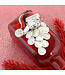 SEASONS JEWELRY DANGLE SANTA  BEARD PENDANT