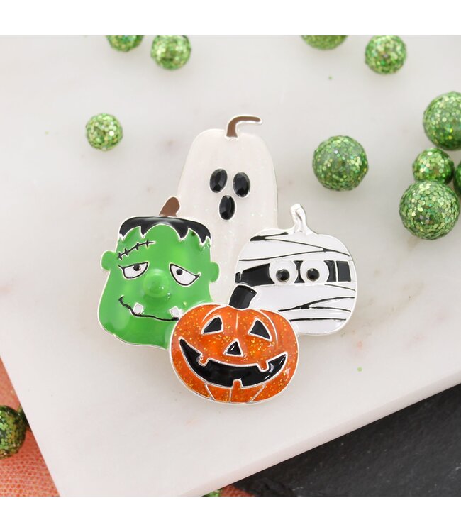 SEASONS JEWELRY HALLOWEEN GANG PIN/PENDANT