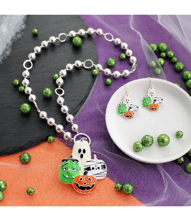 SEASONS JEWELRY HALLOWEEN GANG PIN/PENDANT
