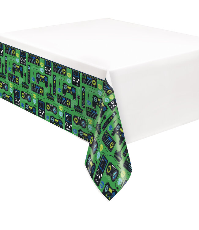UNIQUE INDUSTRIES INC Gamer Birthday Table Cover 54in X 84in