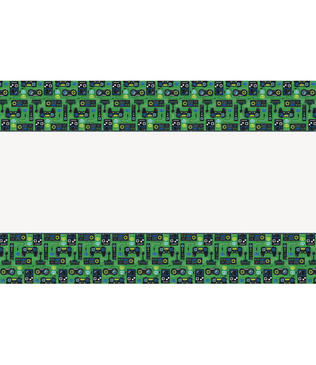 UNIQUE INDUSTRIES INC Gamer Birthday Table Cover 54in X 84in