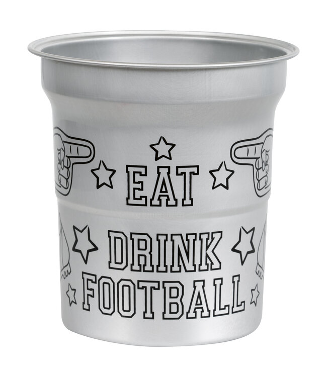 UNIQUE INDUSTRIES INC Game Face Football  Tumblers - 16oz - 4 Count
