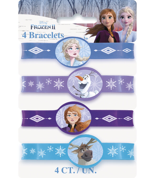UNIQUE INDUSTRIES INC Frozen II Stretchy Bracelets - 4 Count