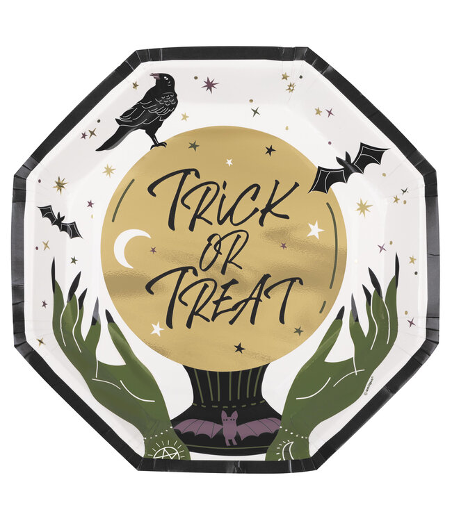 UNIQUE INDUSTRIES INC 8CT 9in CELESTIAL HALLOWEEN