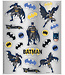 UNIQUE INDUSTRIES INC 80CT STICKERS BATMAN