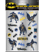 UNIQUE INDUSTRIES INC 80CT STICKERS BATMAN