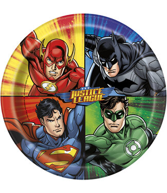 UNIQUE INDUSTRIES INC 8CT 9in JUSTICE LEAGUE