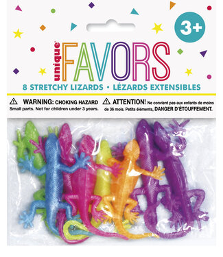 UNIQUE INDUSTRIES INC 8CT STRETCHY CRITTERS
