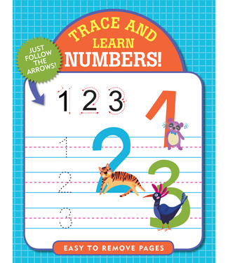 PETER PAUPER PRESS Trace and Learn Numbers Workbook