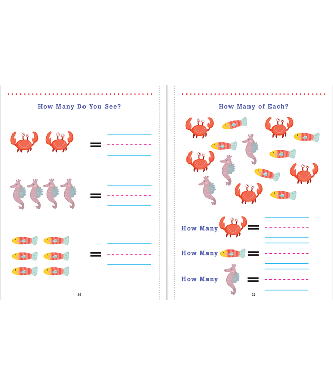 PETER PAUPER PRESS Trace and Learn Numbers Workbook