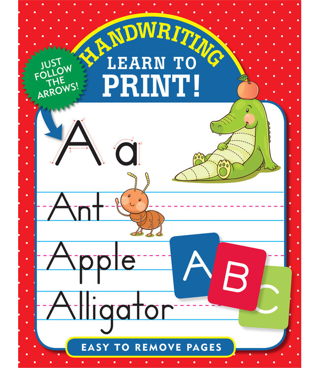 PETER PAUPER PRESS Handwriting Learn to Print Workbook