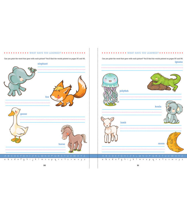 PETER PAUPER PRESS Handwriting Learn to Print Workbook