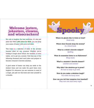 PETER PAUPER PRESS 1001 Jokes for Kids Book