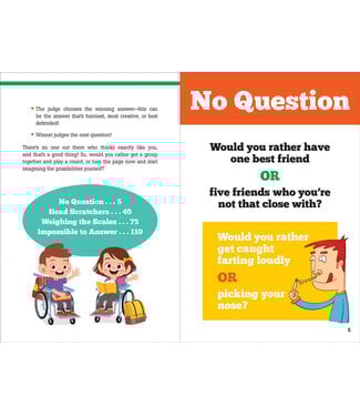 PETER PAUPER PRESS Would You Rather? Book