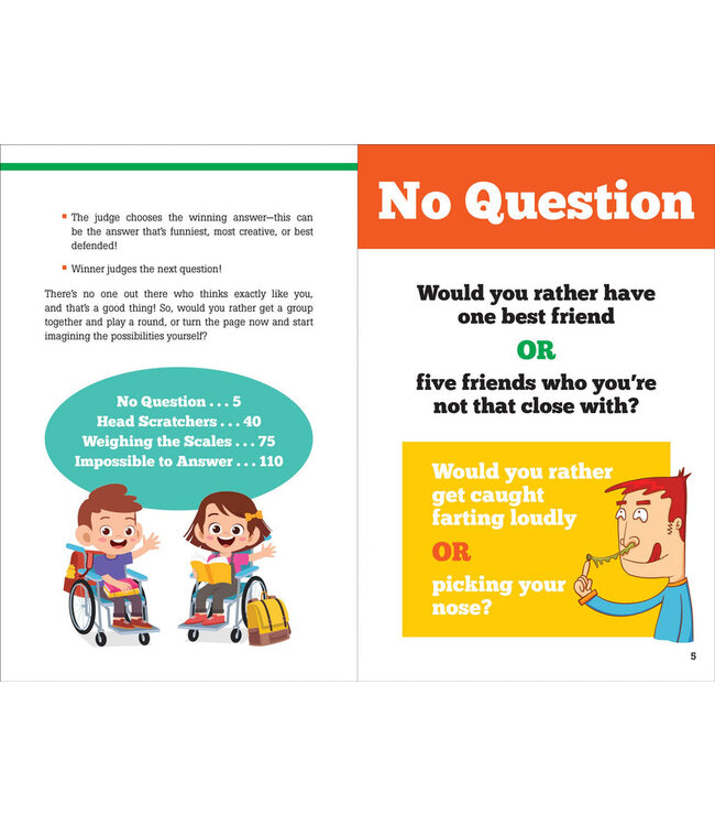 PETER PAUPER PRESS Would You Rather? Book