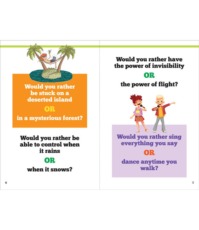 PETER PAUPER PRESS Would You Rather? Book