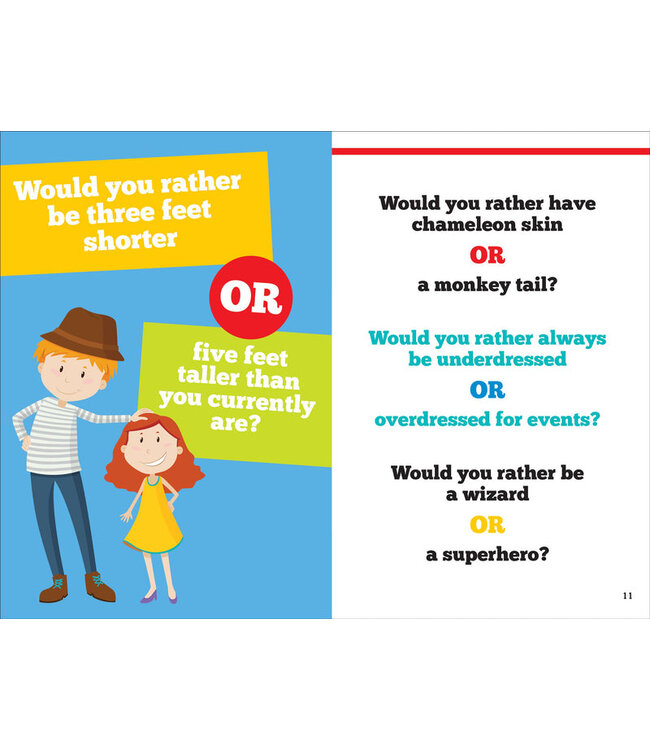 PETER PAUPER PRESS Would You Rather? Book