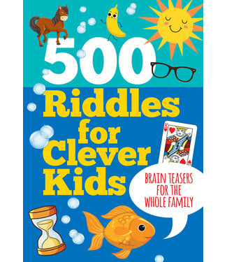 PETER PAUPER PRESS 500 Riddles for Clever Kids Book