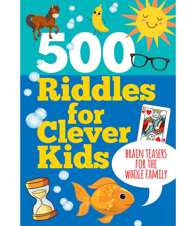 PETER PAUPER PRESS 500 Riddles for Clever Kids Book