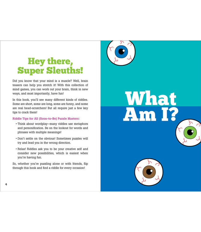 PETER PAUPER PRESS 500 Riddles for Clever Kids Book