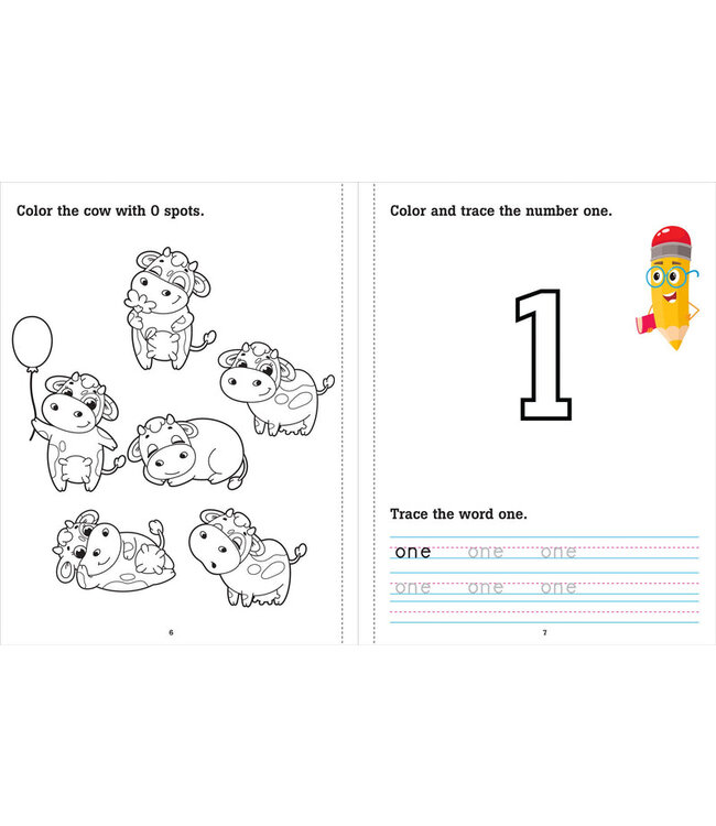 PETER PAUPER PRESS Preschool Math Workbook
