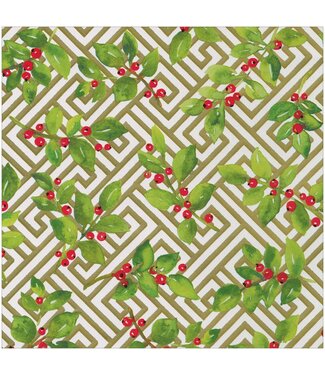 CASPARI HOLLY AND FRETWORK - ROLL WRAP 30 INCH X 8FT-2 INCH CORE