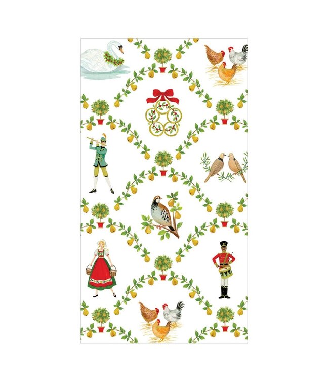 CASPARI ON THE TWELFTH DAY - GUEST TOWEL