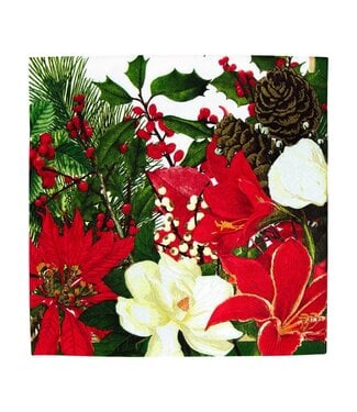 CASPARI CHRISTMAS GARDEN - NAPKIN LUNCHEON