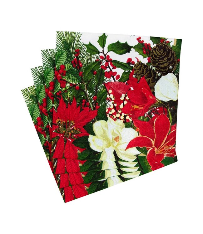 CASPARI CHRISTMAS GARDEN - NAPKIN LUNCHEON