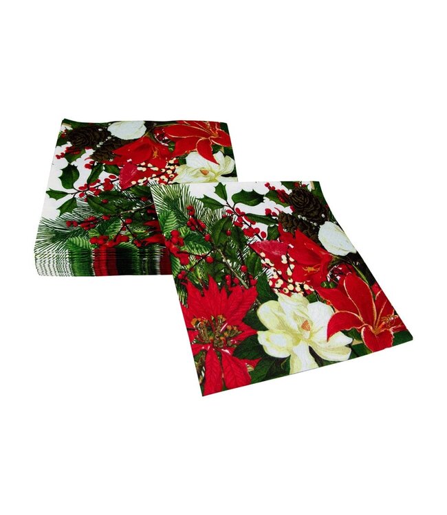 CASPARI CHRISTMAS GARDEN - NAPKIN LUNCHEON