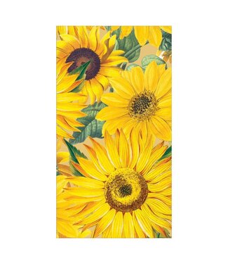 CASPARI SUNFLOWERS - GUEST TOWEL