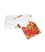 CASPARI HARVEST GARLAND WHITE - GUEST TOWEL