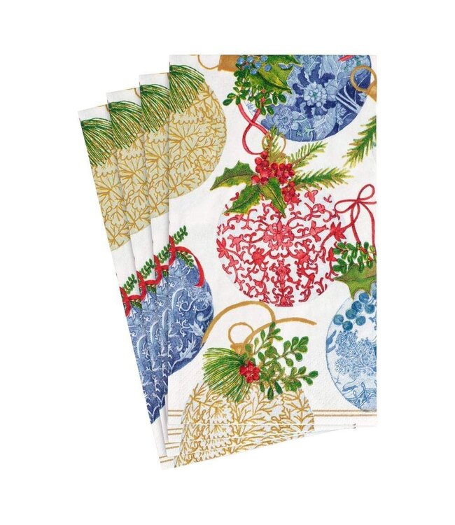 CASPARI PORCELAIN ORNAMENTS - GUEST TOWEL