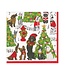 CASPARI CAROLING PETS - NAPKIN LUNCHEON