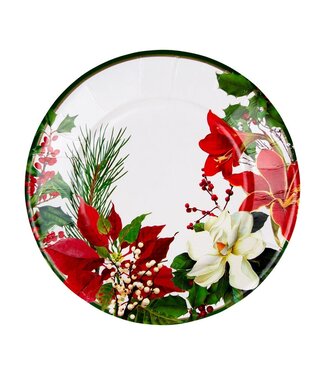 CASPARI CHRISTMAS GARDEN - SALAD/DESSERT PLATES