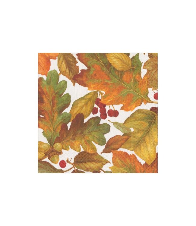 CASPARI AUTUMN LEAVES 2 - NAPKIN COCKTAIL