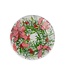 CASPARI RIBBON STRIPE WREATH - SALAD/DESSERT PLATES