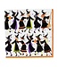 CASPARI WITCHES CONGA LINE - NAPKIN LUNCHEON
