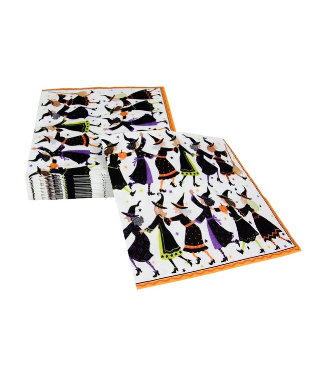 CASPARI WITCHES CONGA LINE - NAPKIN LUNCHEON