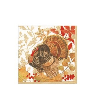 CASPARI WOODLAND TURKEY - NAPKIN COCKTAIL