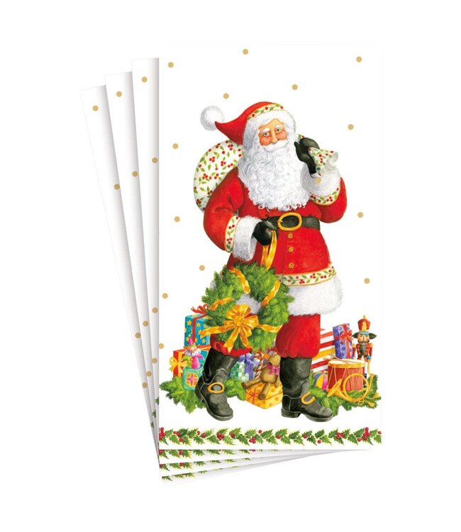 CASPARI JOLLY ST. NICK - GUEST TOWEL