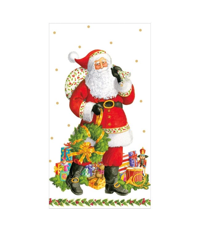 CASPARI JOLLY ST. NICK - GUEST TOWEL
