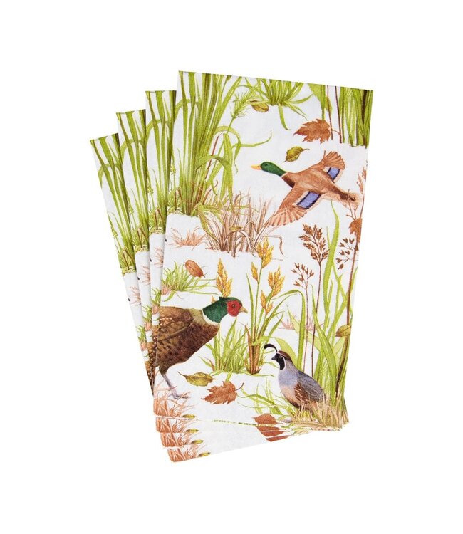 CASPARI BIRDS OF A FEATHER - GUEST TOWEL